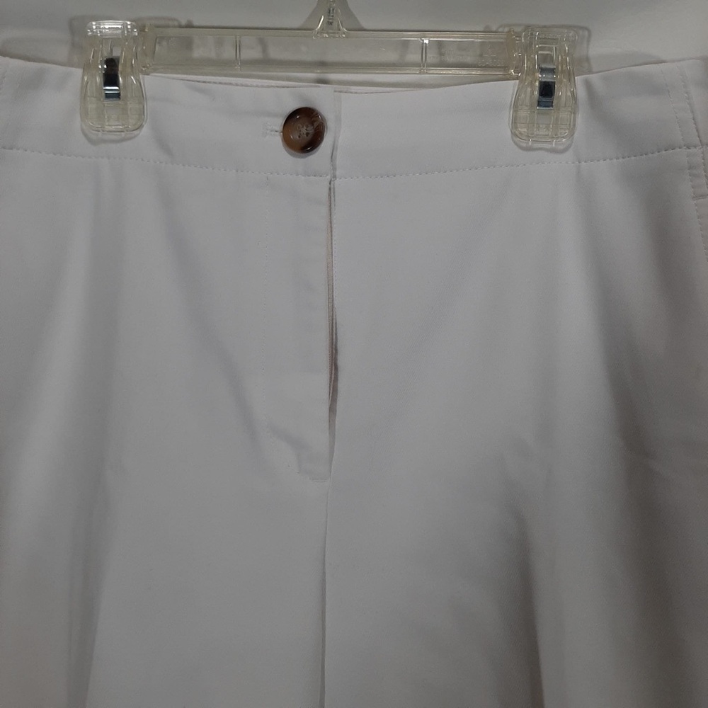 NWOT Ann Taylor cropped white pants 10P - Picture 2 of 12